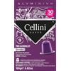 Cellini Caffè Cellini Capsule Alluminio Compatibili con Nespresso* - Aluminium Melodico 120pz| Con Note Aromatiche Di Cacao Amaro