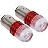 Akozon Luci dei Freni PosterioriLED Lampeggiante Stroboscopico 2Pcs per Luci di Stop per Auto Ross 1157 2357