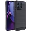 TEYYOS Custodia Portafoglio In Pelle Per Motorola Moto G84 5G – Flip Cover Con Slot Carte E Supporto, Blu - 2