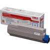 Oki 43865723 toner originale ciao 6.000 copie per C5850dn, C5850n, C5950cdtn, C5950dn, C5950dtn, C5950n, MC560DN MFP