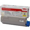 Oki 43865721 toner originale giallo 6.000 copie per C5850dn, C5850n, C5950cdtn, C5950dn, C5950dtn, C5950n, MC560DN MFP