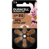 DURACELL EASY TAB 312 MARRONE