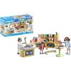 PLAYMOBIL myLife 71538 Area ristoro, deliziosi pasti e Snack al Ristorante, Inclusi Patatine, Sushi e Molto Altro Ancora, Giocattolo per Bambini dai 5 Anni in su