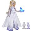 Disney Frozen Hasbro Disney Parla e Gli Amici Frozen 2, Bambola Elsa con Suoni e Frasi, Giocattolo per Bambini dai 3 Anni in su, Multicolore, F2230675