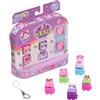 Clickeez Goliath - CLICKEEZ Multipack - 5 tasti Kawaii Click Toy - Keycap Tasto Trasformabile in Portachiavi - Effetto ASMR - Fidget Toy - 70 Personaggi Carini ed Esclusivi da Collezione - da 6 Anni