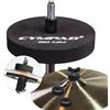 Cympad Moderator Cymbal Tuner Pads - Set doppio da 90 mm - Riduzione delle sfumature & Sustain - Dischi per piatti in schiuma per studio, pratica & Live Sound Control (2 pezzi)