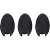 Dilwe Sax Pollice Rest, 3Pcs Saxophone Palm Key Pads, Saxophone Thumb Finger Rest Wnd strumenti