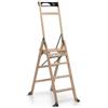 Foppapedretti Lascala 4.0 scala 4 gradini pieghevole Legno Naturale di Foppapedretti