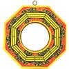 Qcwwy Specchi a Parete, Specchio Bagua in Legno Specchio Fortunato Cinese Feng Shui Convesso per Lavoro Domestico Fortunato Tradizionale Cinese Feng Shui Concavo Bagua (Specchio convesso da 4 pollici)