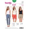 burdastyle Burda B6938 - Cartamodello per Pantaloni da Donna, 19 x 13 cm (Lingua Inglese)