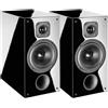 INDIANA LINE DIVA 262 (Coppia) Diffusori nero lucido da scaffale
