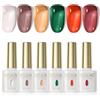 ROSALIND Smalto Semipermanente Unghie Jelly 6Colori Rosso Rosa Chiaro Verde