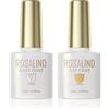 ROSALIND Base e Top Coat Semipermanente Smalti Semipermanenti per Unghie in Gel UV LED Soak Off Kit Smalto Semipermanente 15ML