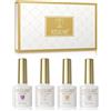 ROSALIND Primer Unghie Semipermanente Base e Top Coat con Matte Top Coat per in Gel UV LED Soak Off Kit Idee Regalo San Valentino 6ml