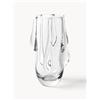 Westwing Collection Vaso in vetro effetto colato Carliz, alt. 27 cm -