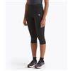 Diadora Tight 3/4 Run Neri da Donna
