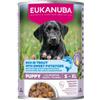 Eukanuba Puppy con trota e patate dolci cibo umido per cani 1 confezione (6 x 400 g)