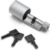 Netatmo Doorlock Serratura e Chiavi Intelligenti Netatmo, Accesso sicuro via smartphone o chiave NFC, Condivisione accesso con gli ospiti, Bluetooth BLE crittografato, NDL-EC