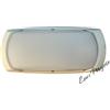 Fumagalli Applique Francy OP bianca in resina e policarbonato da esterno IP66 1XE27/15