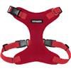 Best Pet Supplies Voyager Pettorina per animali domestici con chiusura Step-in, per tutte le condizioni atmosferiche, regolabile, per cani e gatti, rosso, XL