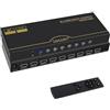 DGODRT Switch HDMI 4K, Sdoppiatore HDMI Switch 8 ingresso 1 uscite Supporta 4K@30Hz 3D HDR UHD 1080P per Xbox PS3/4 HDTV TV Stick Blu-Ray DVD-Player