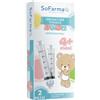 SO.FARMA.MORRA SpA Sofarmapiù Kit Irrigatore Nasale Baby con Soluzione Isotonica e Siringa