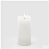 EDG Enzo De Gasperi Candela Led Starry con Moccolo H 15 Cm D 7,5 Cm IP20 Avorio