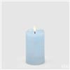EDG Enzo De Gasperi Candela Led Starry con Moccolo H 12,5 Cm D 7,5 Cm IP20 Celeste
