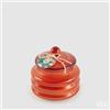 EDG Enzo De Gasperi Candela Circle con Profumo H 9,5 Cm D 9,5 Cm Bomboniera Vetro Nordic Vetiver