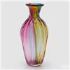 EDG Enzo De Gasperi Vaso Rainbow Anfora Vetro H 49 Cm D 24 Cm Multicolor