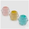 EDG Enzo De Gasperi Portacandela Diamond Ass. H 8,5 Cm D 10,5 Cm Multicolor 1 Pz