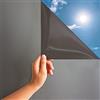 MARAPON Pellicola per Vetri Finestre Colore Antracite 0,90x2 m con Adesione Statica Senza Colla per Privacy e Protezione UV Ideale per Finestre Bagno e Ufficio