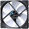 Fractal Design Dynamic GP-14 Ventilatore del computer - Ottimizzato per flusso d'aria elevato - 140x140x25 mm - 1000RPM - FDB-Cuscinetti - Puntoni di forma aerodinamica - Nero/Bianca (Single)