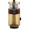 H.Koenig SHK804 Apparecchio distributore di cioccolata calda in acciaio inox, 1200 W, serbatoio rimovibile da 3 litri, termostato regolabile, funzione di mantenimento in caldo, sistema antigoccia, Oro
