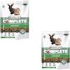 Versele-Laga Complete Cuni Adult | Confezione doppia | 2 x 500 g | Alimento completo per conigli adulti | Gustosi pellet all-in-one | Con fibre lunghe ed erbe aromatiche