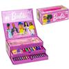 CERDÁ LIFE'S LITTLE MOMENTS Set di cancelleria ispirato a Barbie - Colore rosa - 26 X 10 X 13 cm - Include una custodia con tutto il necessario per colorare - Prodotto originale disegnato in Spagna