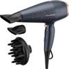 Rowenta Pro Power+ Stellar Hair Dryer, Asciugacapelli con Motore AC per Prestazioni da Salone, Tecnologia Ionica, con 2 Beccucci e Diffusore per Ricci, CV7231
