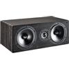 INDIANA LINE TESI 761N ALTOPARLANTE CENTRALE A 2 VIE CON BASS REFLEX ROVERE NERO