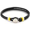 Tommy Hilfiger Jewelry Braccialetto in Pelle da Uomo Colore Nero - 2790695