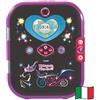 VTech KidiSecrets Selfie Music 2.0 Black Version, Diario Segreto Interattivo per Bambini con Doppia Fotocamera e MP3, Diario Elettronico con Tastiera, Lingua Italiana, Batterie Incluse, 6+ Anni