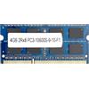 OPAX51 Memoria RAM 4GB DDR3 SODIMM 2Rx8 4GB 1333MHz PC3-10600S 204 pin 1.5V per computer portatile notebook notebook 4GB_51CH040
