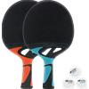 Cornilleau Set Racchette Tacteo Duo (2 racchette e 3 palline) 1 Kg