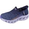 Skechers Go Walk Glide Step 2.0 Venus Hands Free Slip-in Sneaker da Donna, Blu Navy/Multicolore, 41 EU