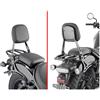 Kappa Schienalino Kappa KTS1194B Per HONDA CMX 1100 REBEL (21-25)