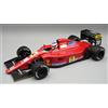 Tecnomodel FERRARI 641 F1 N.28 BRITISH GP 1991 RAIN TYRES J.ALESI W/DRIVER 1:18