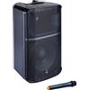 Soundsation Cassa Portatile ProVibe 10Air 10" 360W Batteria Bluetooth con Microfono VHF
