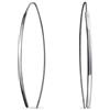 Bling Jewelry Orecchini Geometrici Sottili E Lunghi A Barretta Lineare Per Le Donne Per L'Adolescenza In Argento 925 Lucido