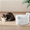 Happy & Polly Fontanella per Gatti/Cani Senza Fili - Happy & Polly Fontana a Batteria 4400mAh con Sensore di Movimento, 2L Distributore Acqua Gatti Automatica con Pompa Silenziosa, 2 Filtri
