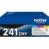 Brother TN-241CMY cartuccia toner 3 pz Originale Ciano Magenta Giallo