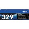 Brother TN-329BK cartuccia toner 1 pz Originale Nero